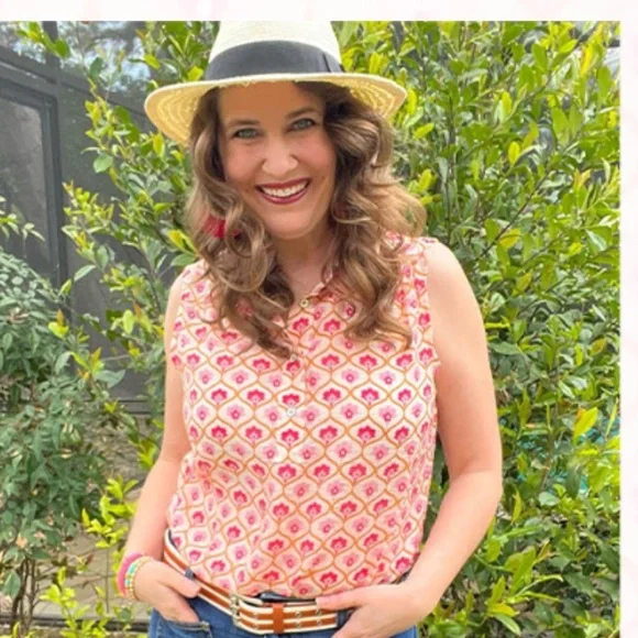 ⬇️NWOT Cabi Bungalow Top Size S - Picture 4 of 9